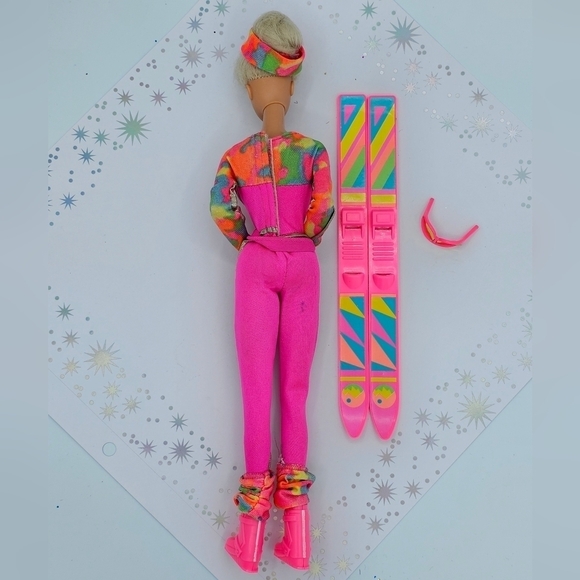 Vintage 1991 Ski Fun Barbie - Picture 4 of 7